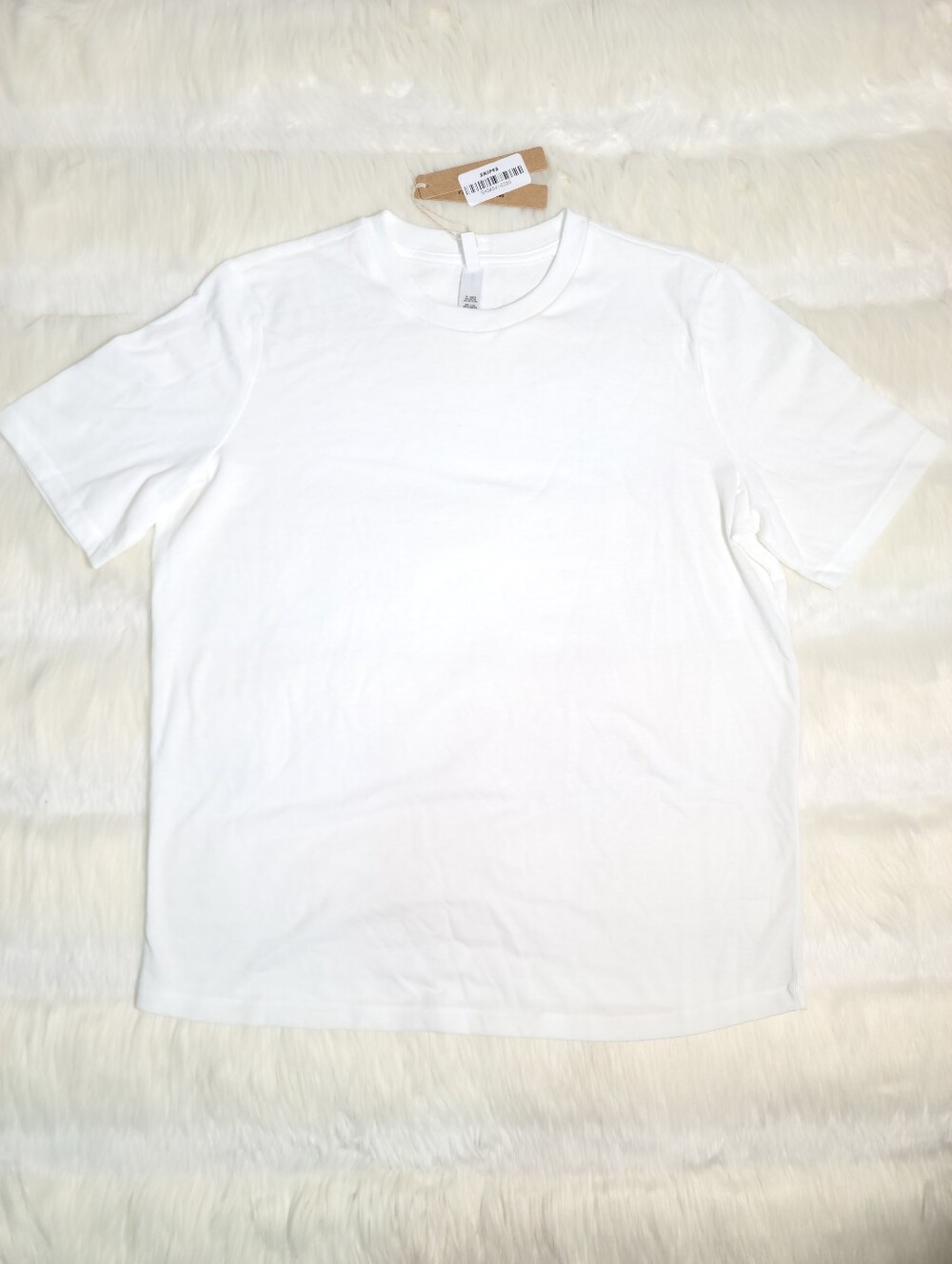SKIMS Relax Tees T-Shirt White Snow Women XXS NEW